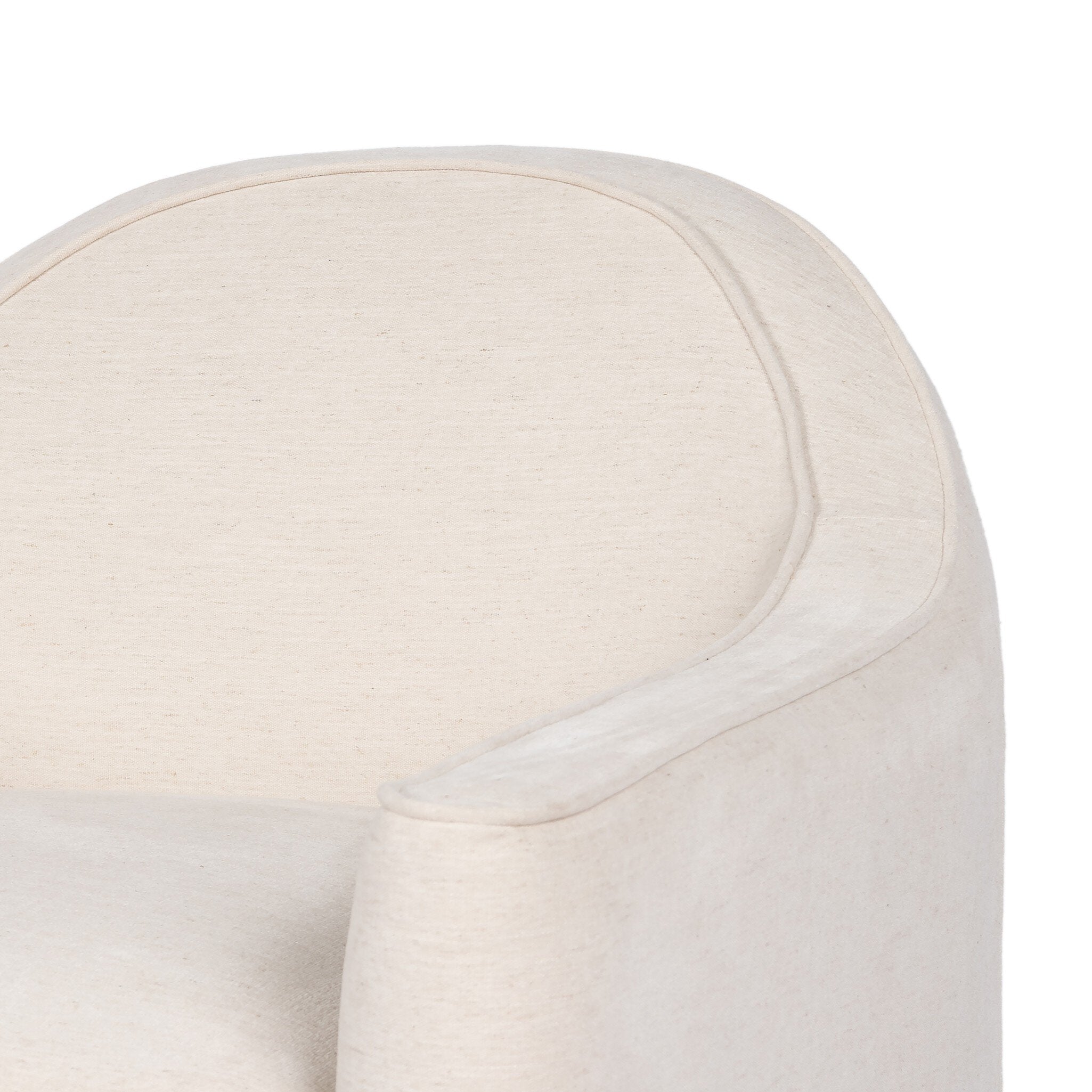 Four Hands Chella Swivel Chair — Laughlin Bone-Fawn Ash