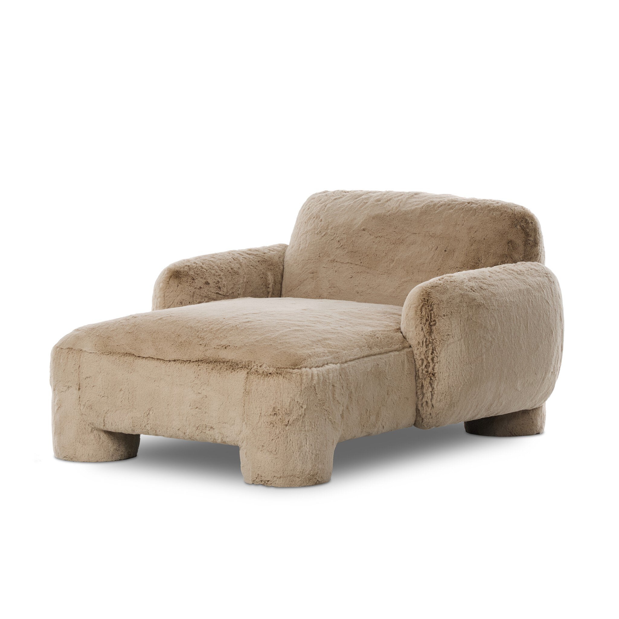 Four Hands Mingh Chaise — Boden Pewter