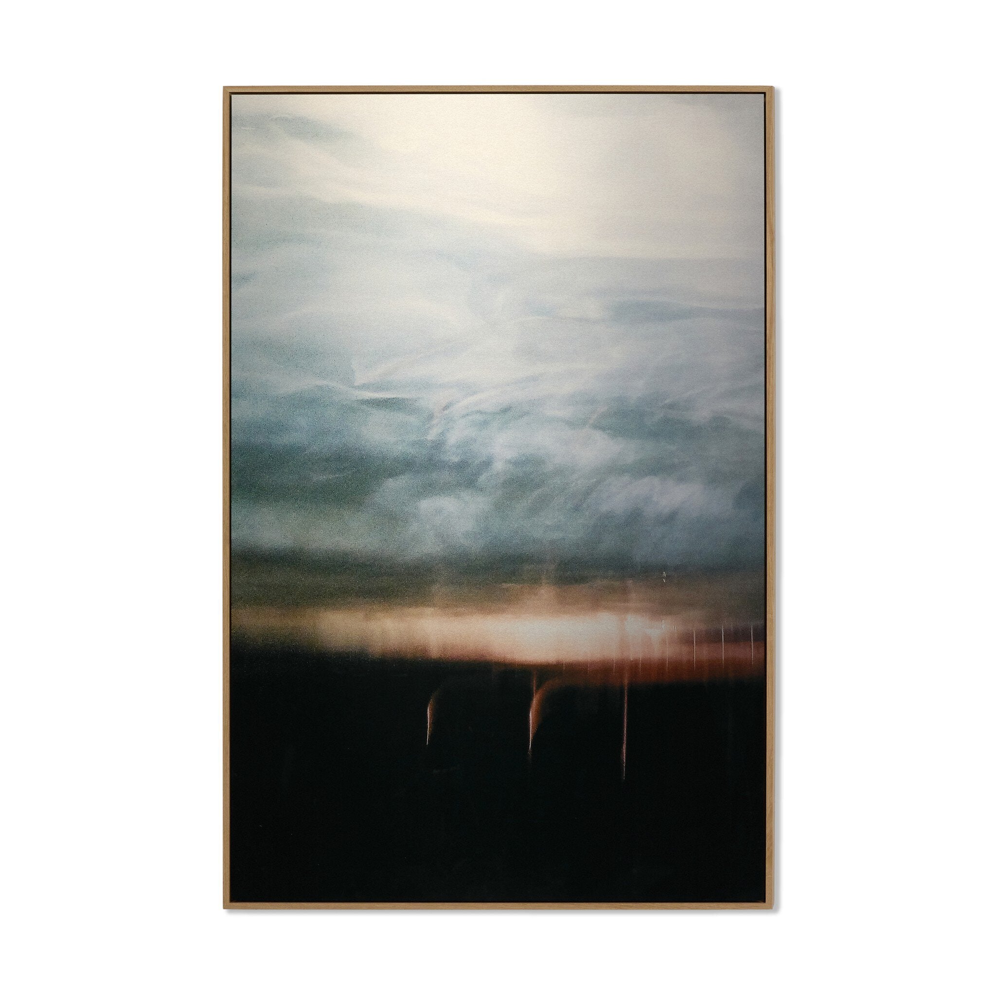 Four Hands Nocturne by Kevin Greer — 254963-005 - 40.0x60.0-Vertical Grain White Oak Floater-Oversized