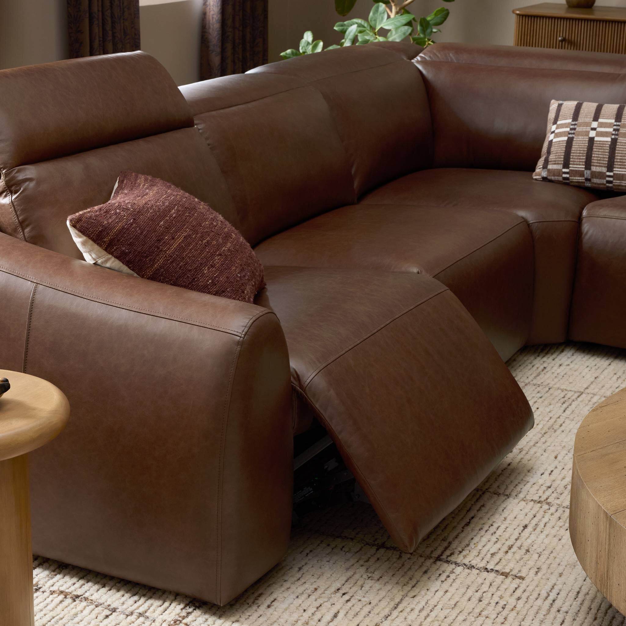Four Hands Alondra Power Recliner 5-Piece Sectional — Sonoma Coco
