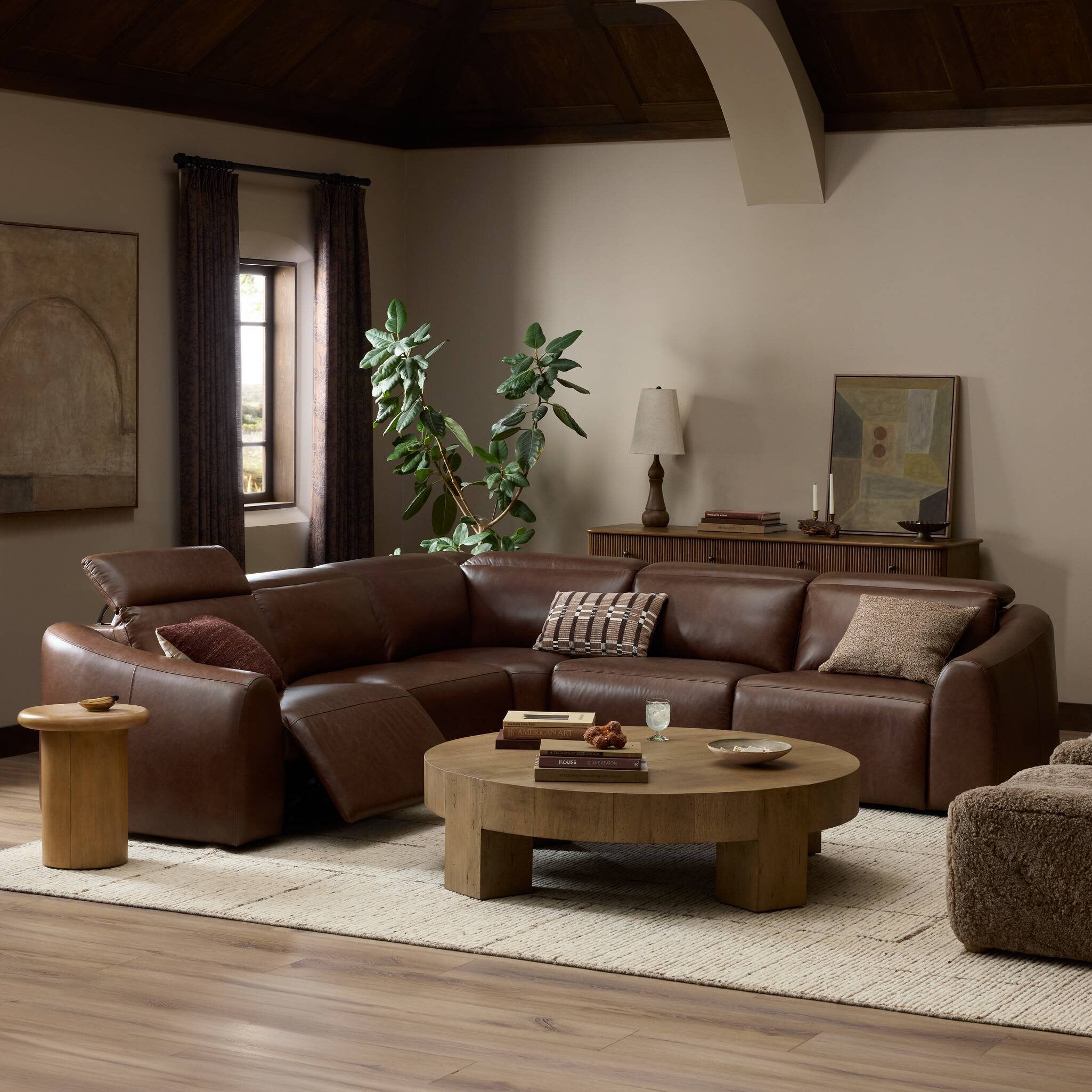 Four Hands Alondra Power Recliner 5-Piece Sectional — Sonoma Coco