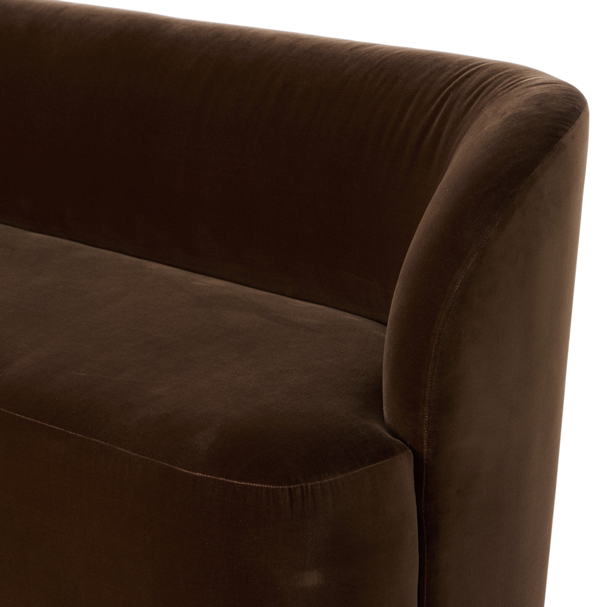 Four Hands Dorset Banquette L-Shape — Surrey Mink-Weathered Oak