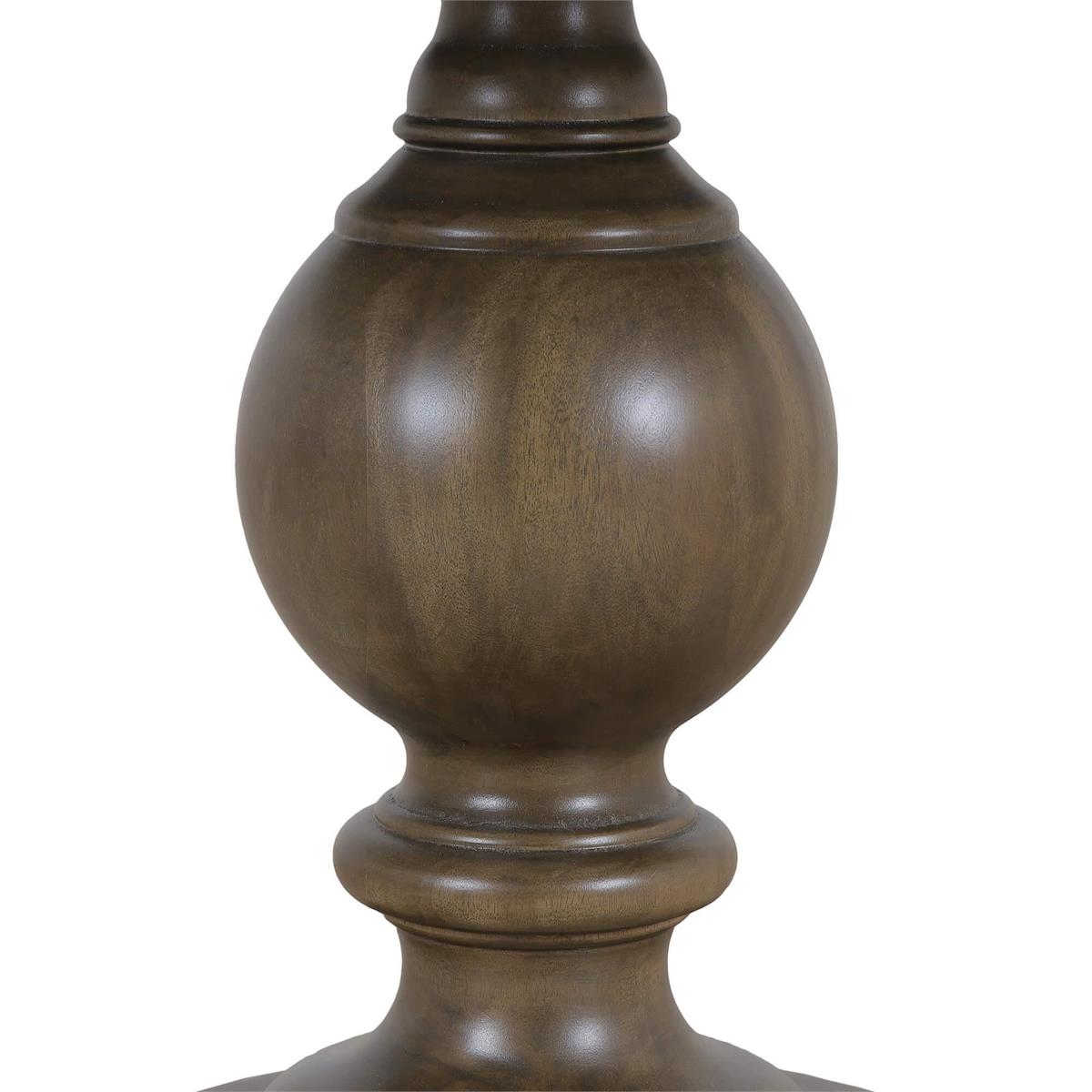 Bramble Gloucester Dining Table 48'' — Straw Wash