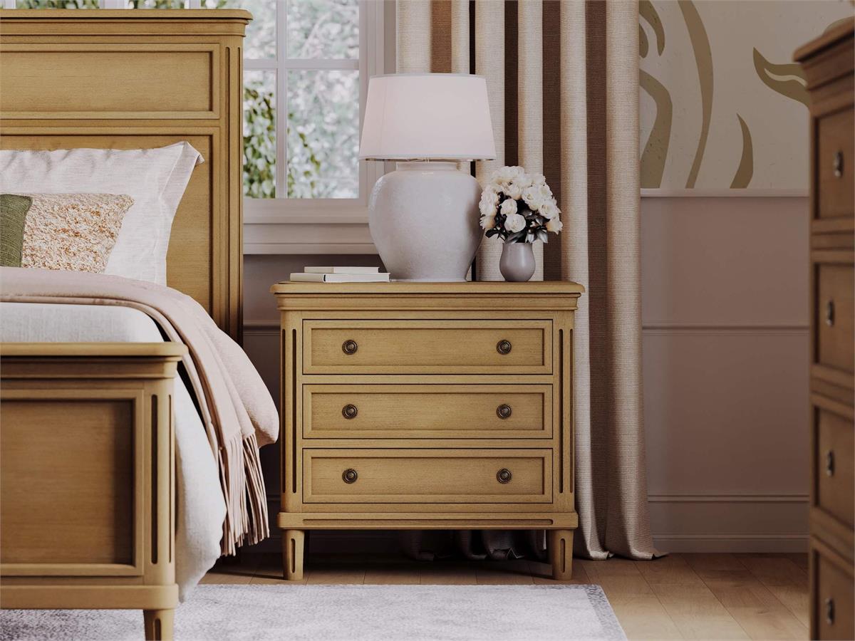 Bramble Hayward 3 Drawer Dresser Small — Fruit Wood