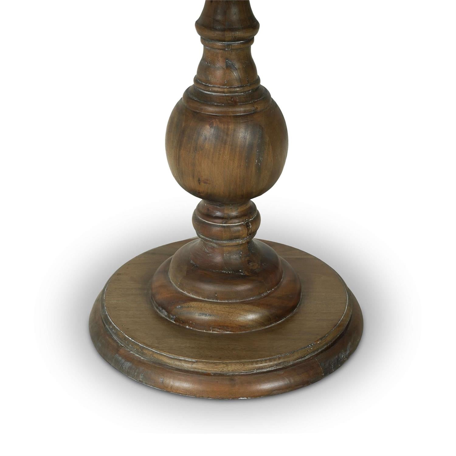 Bramble Gloucester Lamp Table — Straw Wash