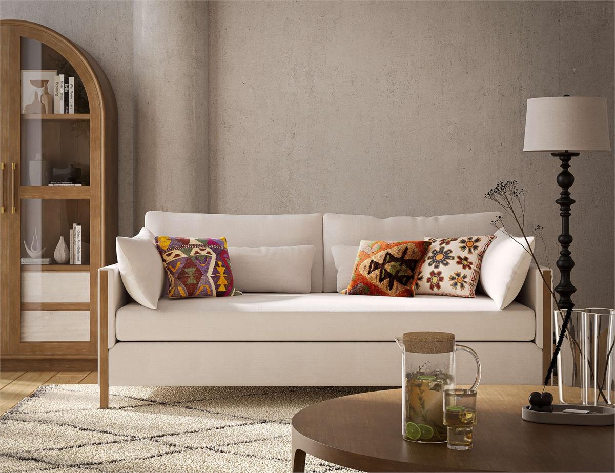 Bramble Bohemia Floor Lamp — Batavia Black / Pebble