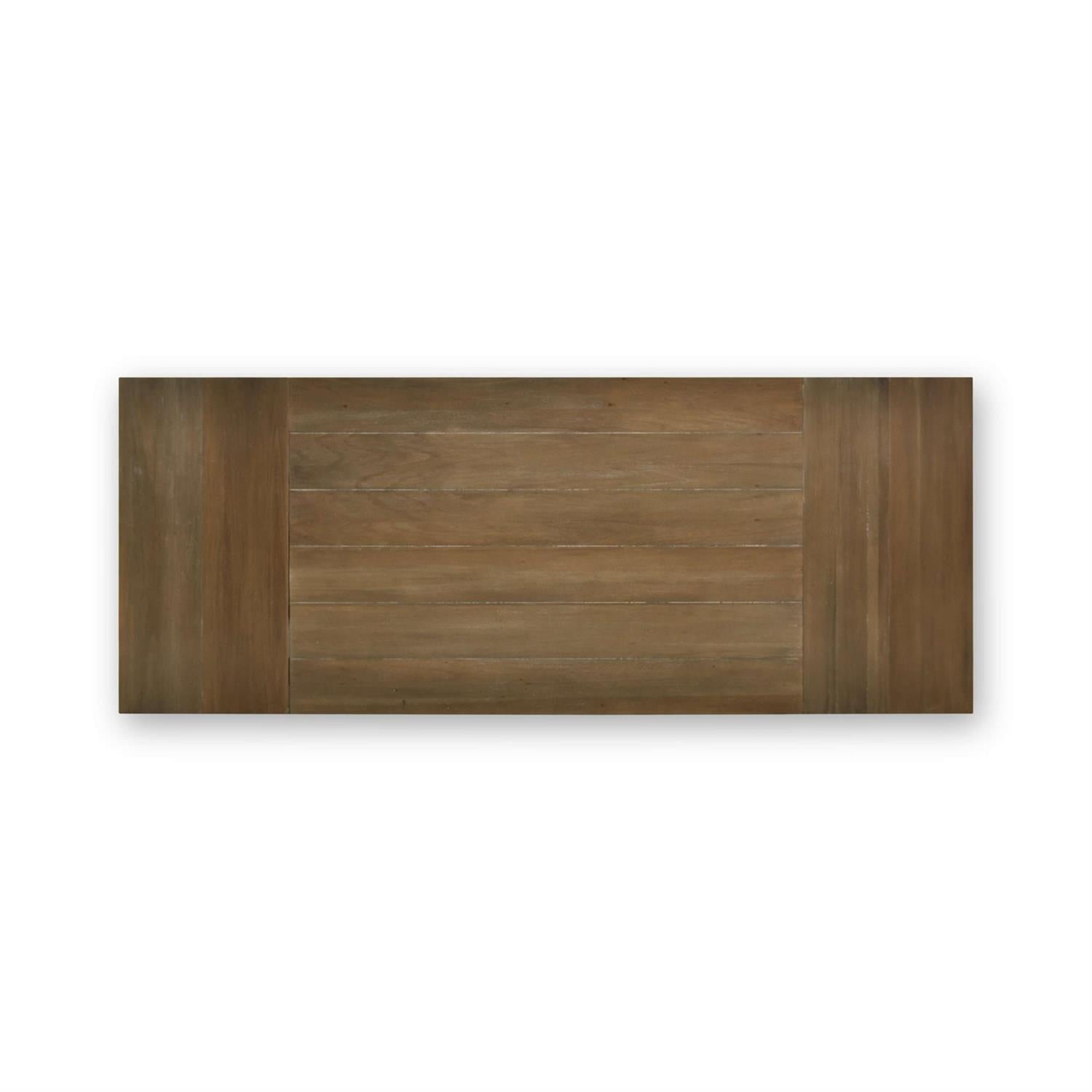 Bramble Trestle Extension Table 96'' extends to 120'' — Straw Wash