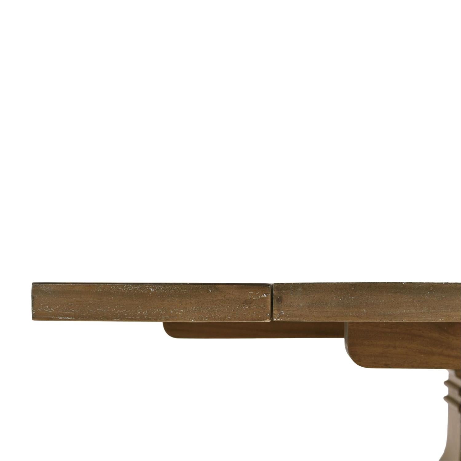 Bramble Trestle Extension Table 96'' extends to 120'' — Straw Wash