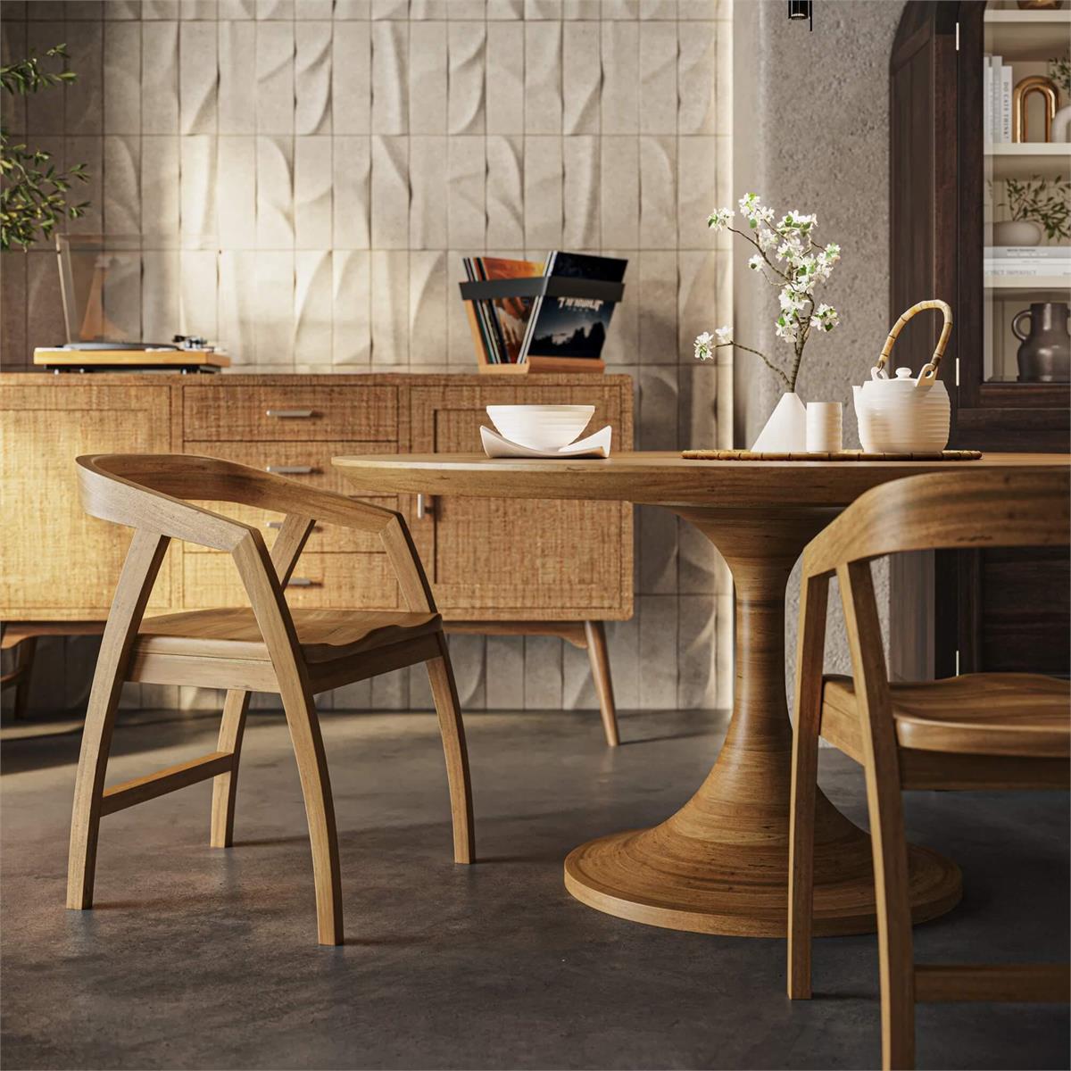 Bramble Wright Chair — Antique French Oak