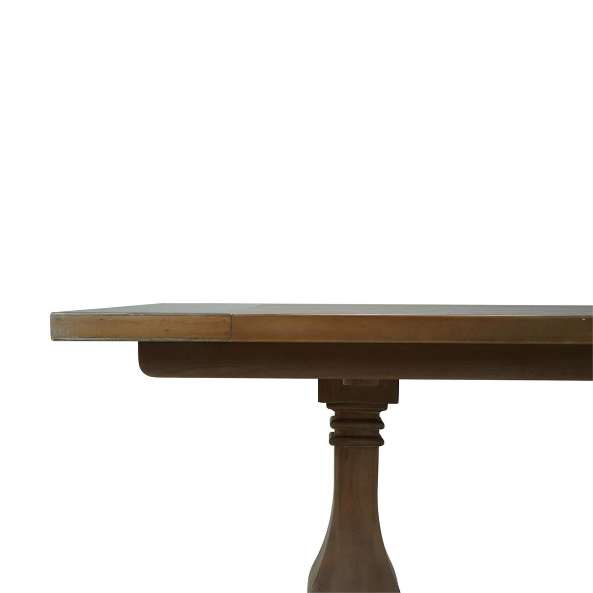Bramble Trestle Dining Table 84'' — Straw Wash