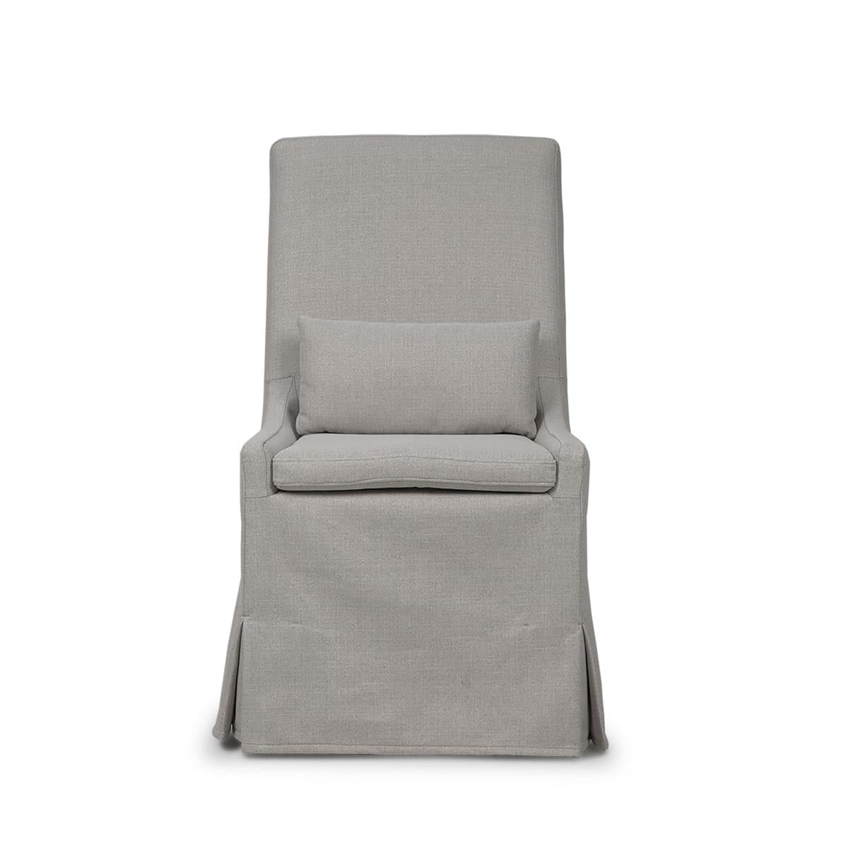 Bramble Sierra Modern Slipcovered Dining Chair w/o Castors — Camelot