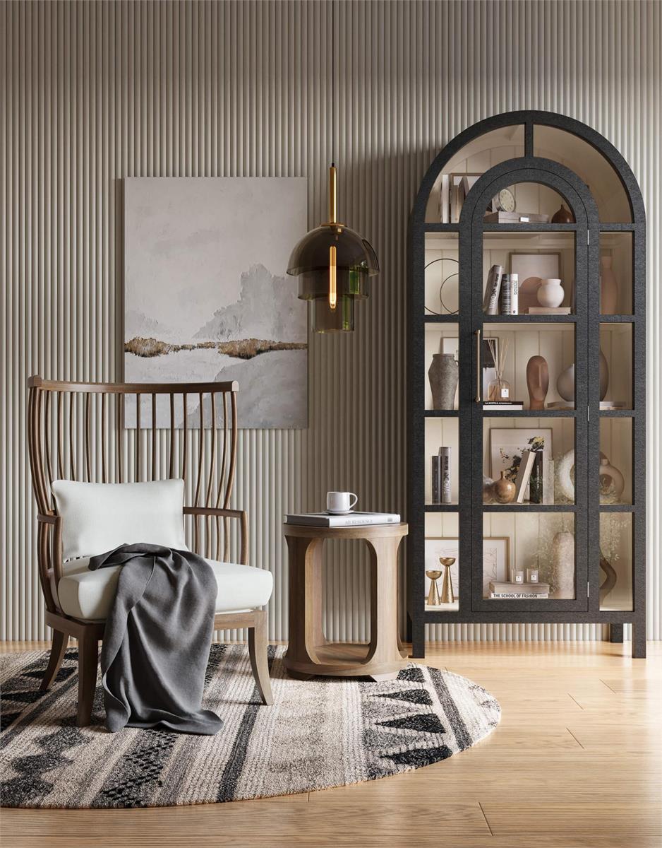 Bramble Winston Windsor Chair — Straw Wash / Arctic