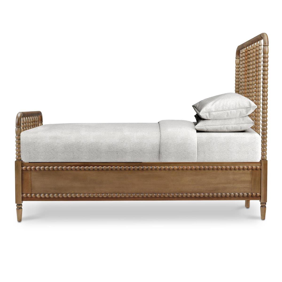 Bramble Cholet Bed Twin — Straw Wash