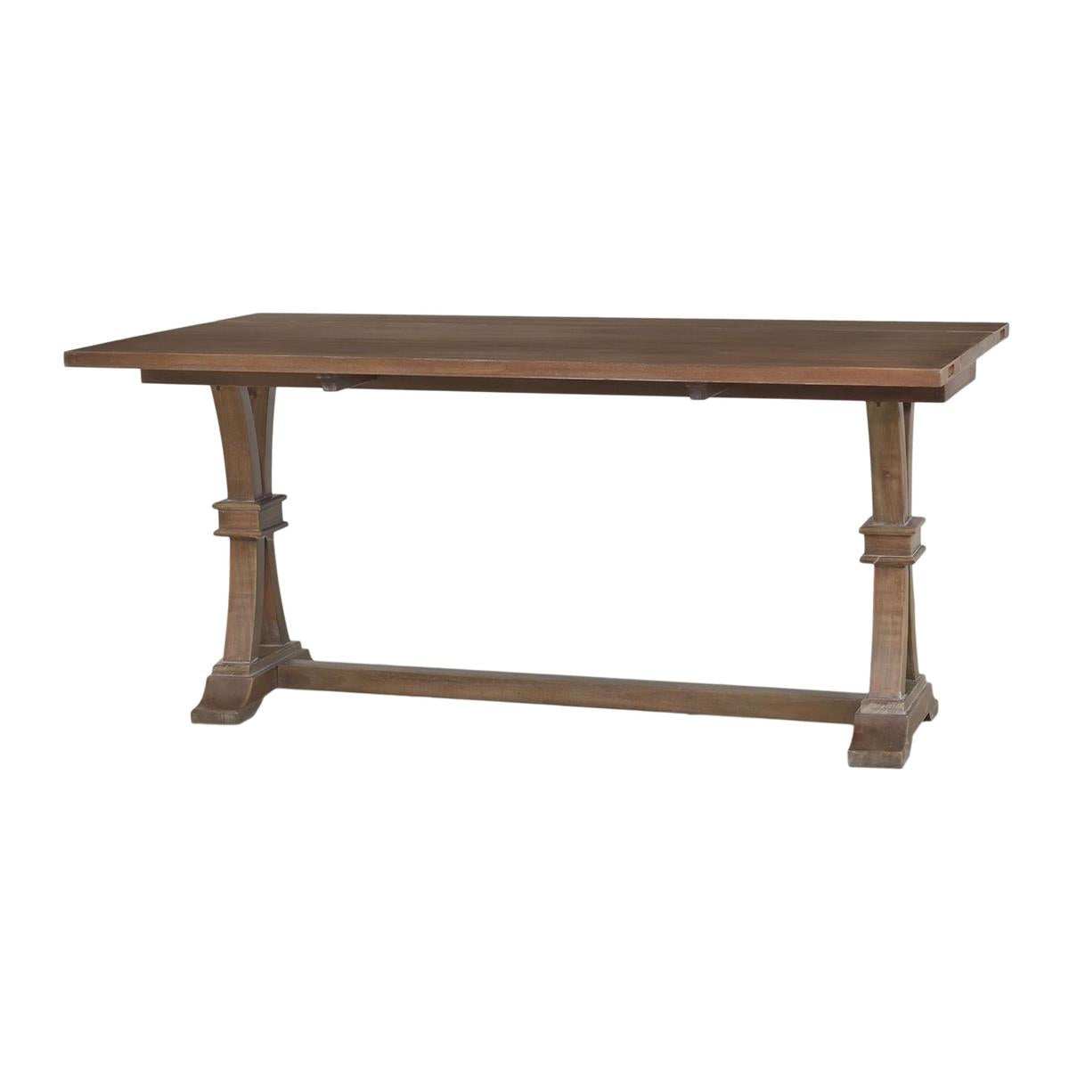Bramble Archer Folding Top Sofa Table — Straw Wash