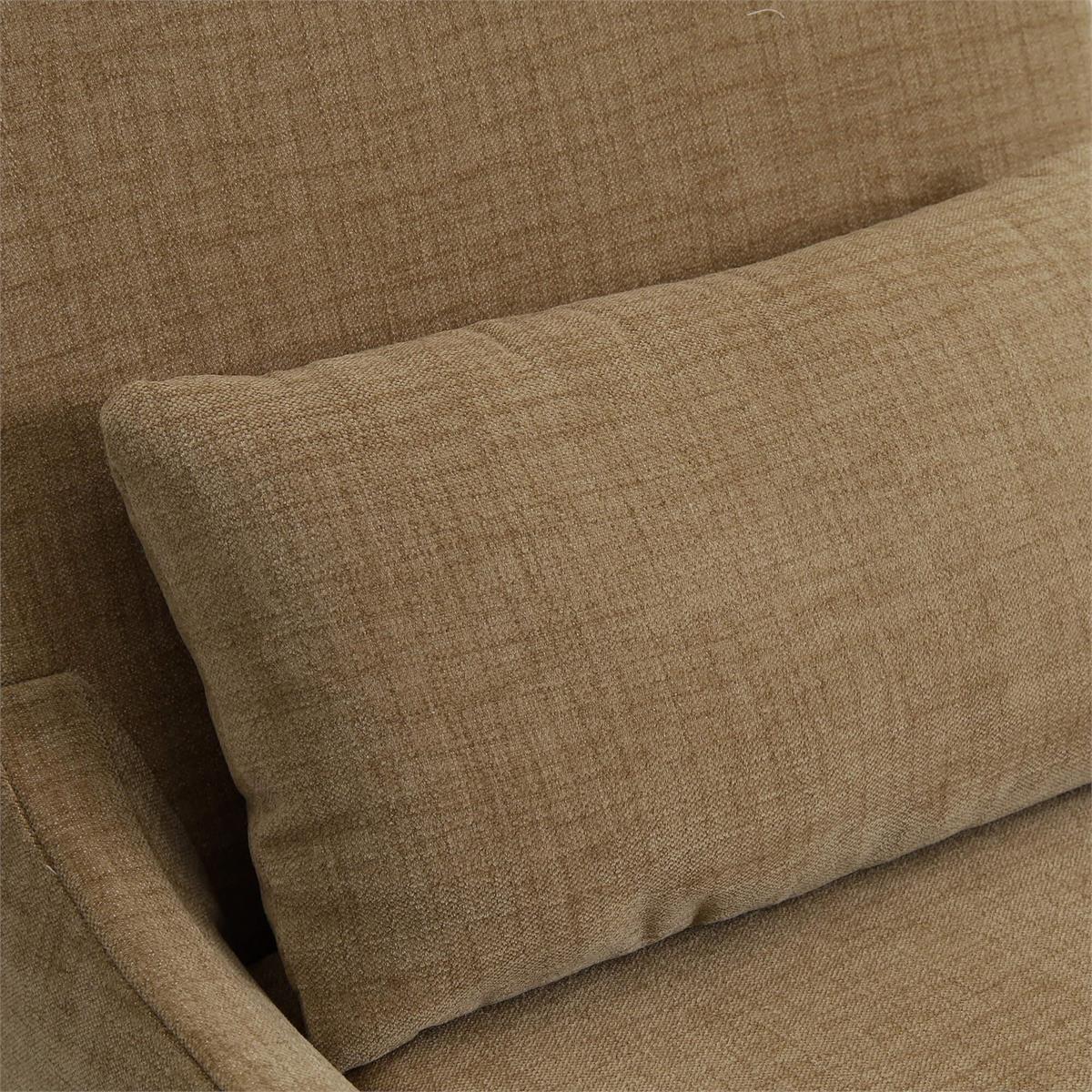Bramble Sierra Slipcovered Dining Chair w/ Castors w/ Arctic White Performance Fabric — Thames French Yellow