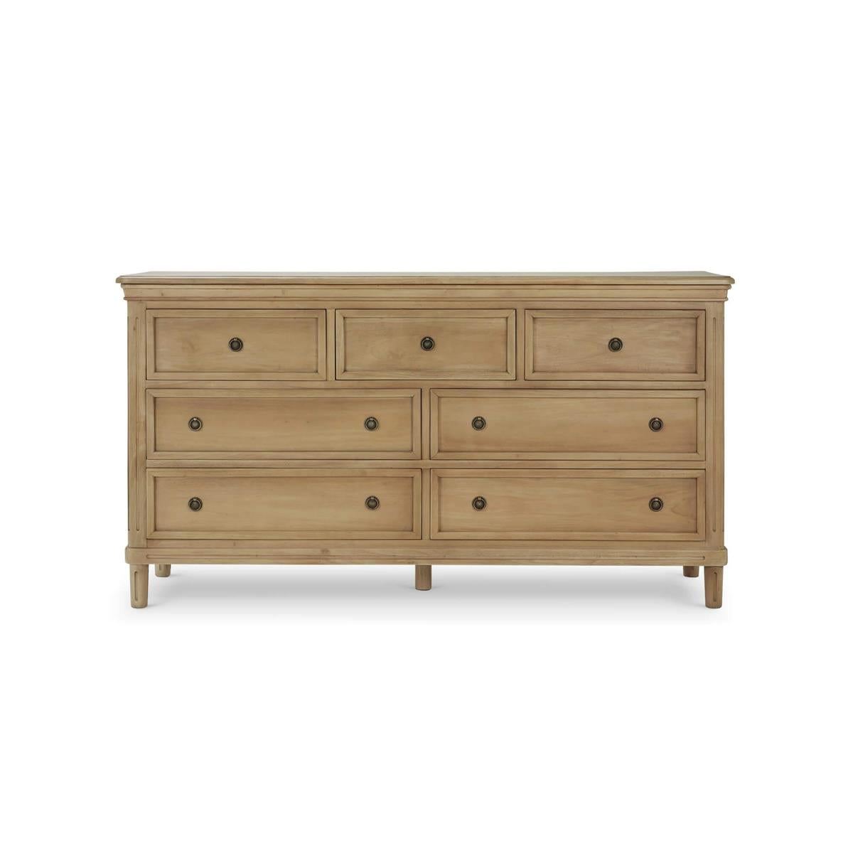Bramble Hayward 7 Drawer Dresser — Fruit Wood