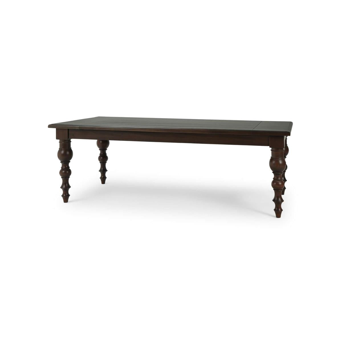 Bramble Madison Rectangular Dining Table 84"  (formerly Francis Rectangular Dining Table 84" ) — Dark Walnut