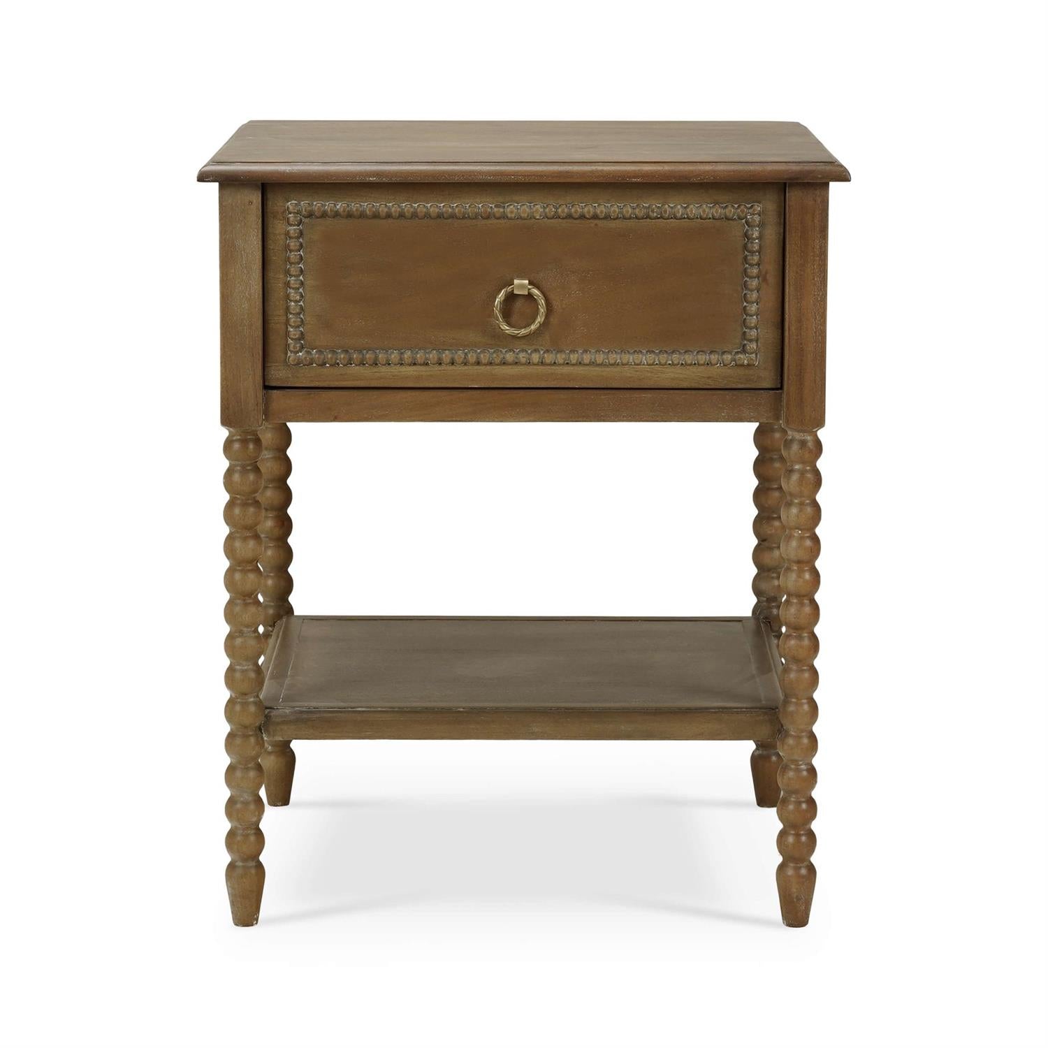 Bramble Cholet Bedside Table — Straw Wash