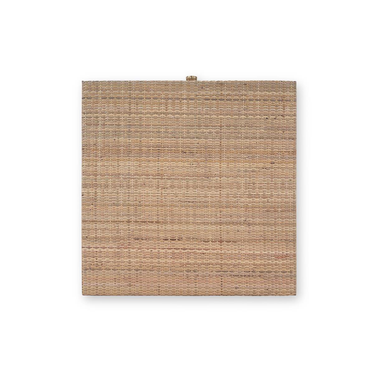 Bramble Kagu End Table Wrapped — Rattan Natural