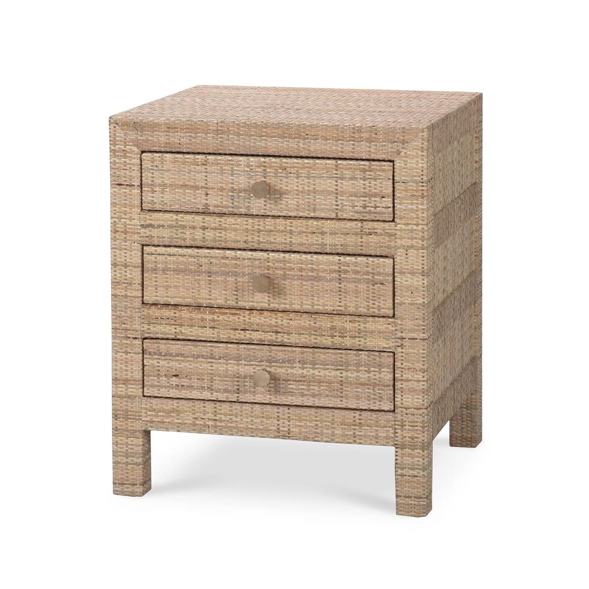 Bramble Kagu End Table Wrapped — Rattan Natural