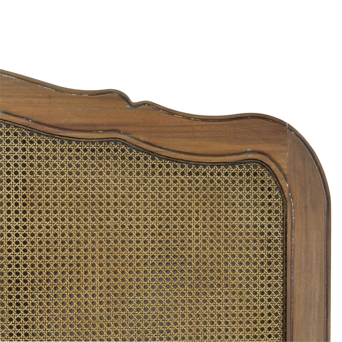 Bramble Covington Rattan Bed King — Straw Wash / Rattan Glaze