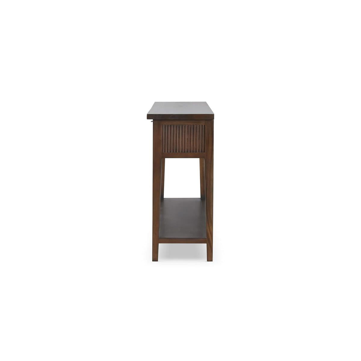 Bramble Kraton Console Table — Dark Walnut