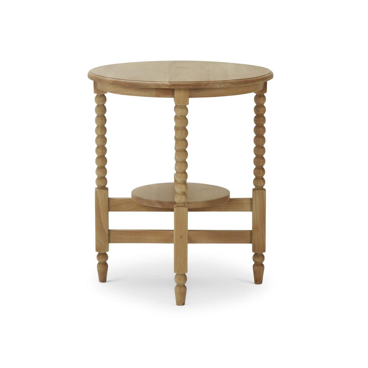 Bramble Cholet Round Side Table — Fruit Wood