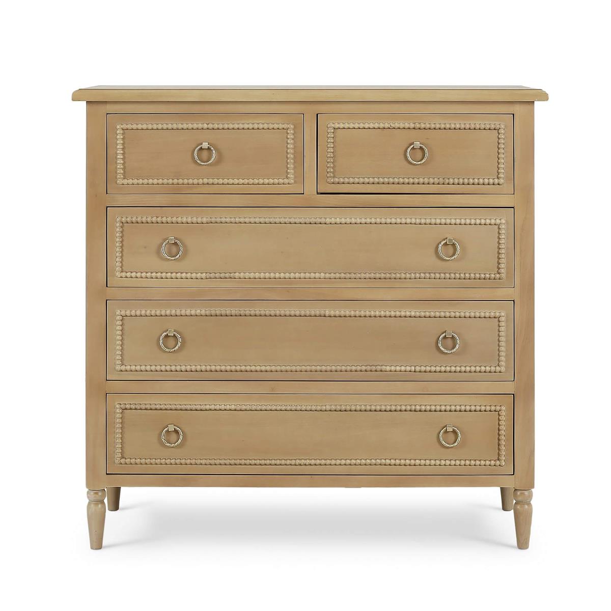 Bramble Cholet 5 Drawer Dresser — Fruit Wood