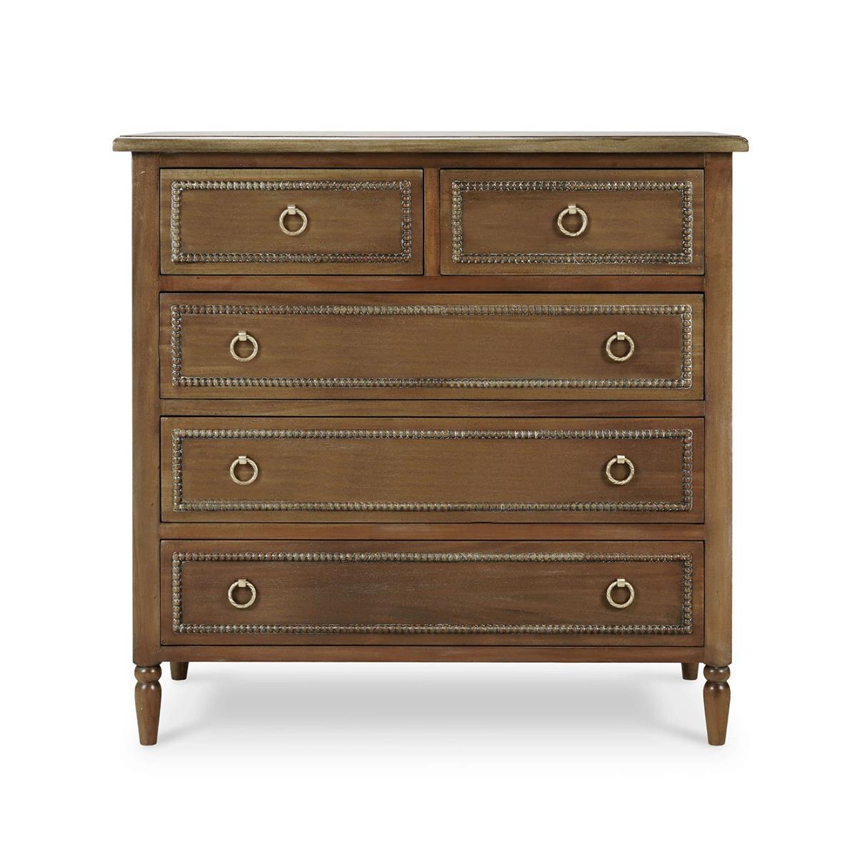 Bramble Cholet 5 Drawer Dresser — Straw Wash