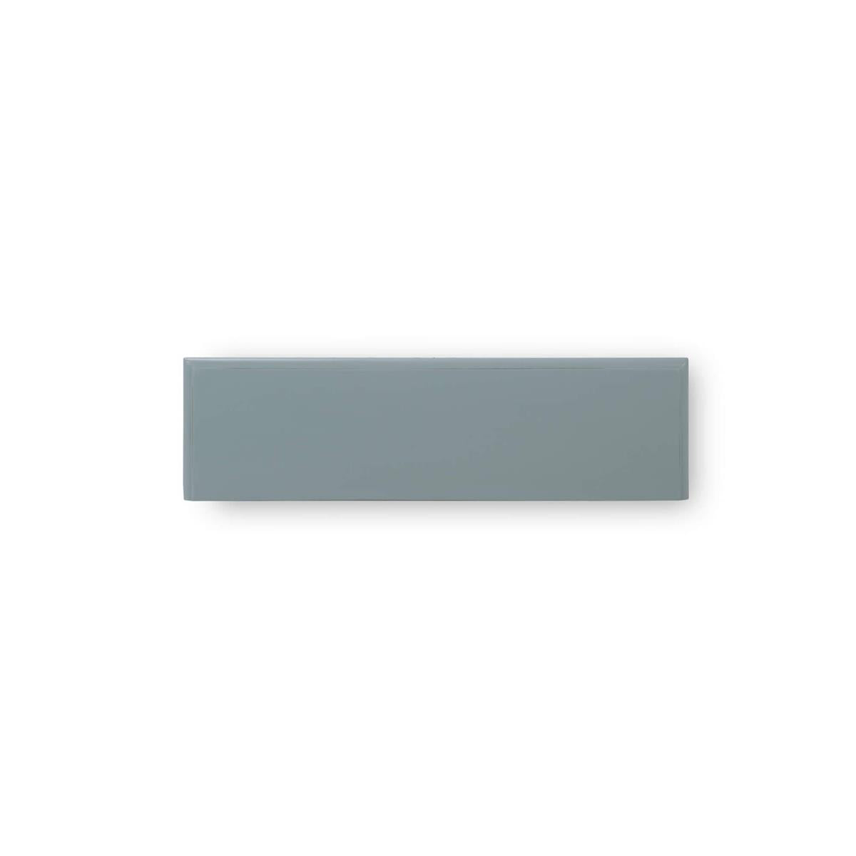 Bramble Osborn Narrow 2 Door Cabinet — Ocean Blue / Light Distressed
