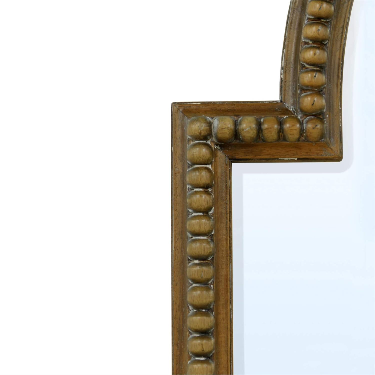 Bramble Cholet Curved Mirror — Straw Wash