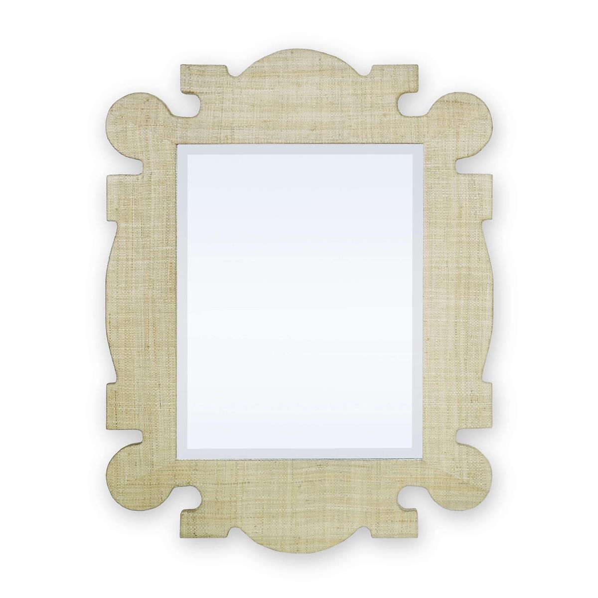 Bramble Rodeo Mirror — Raffia Raw
