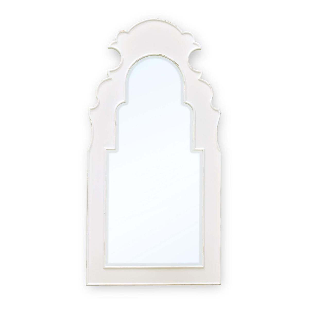 Bramble Lotus Mirror — White Harvest