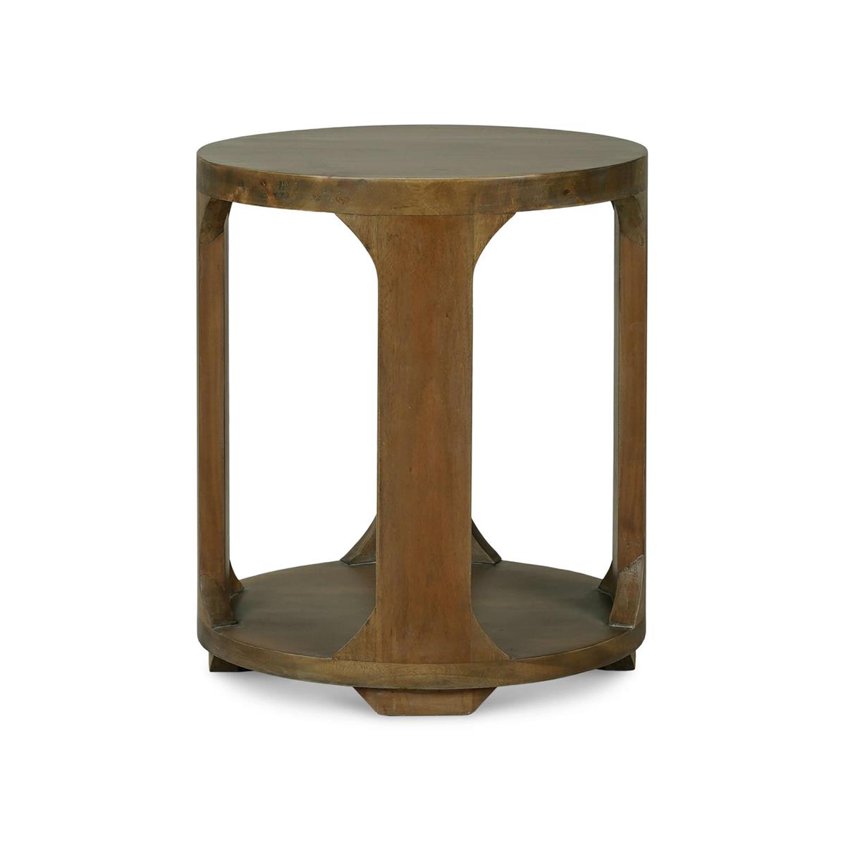 Bramble Corte End Table — Straw Wash
