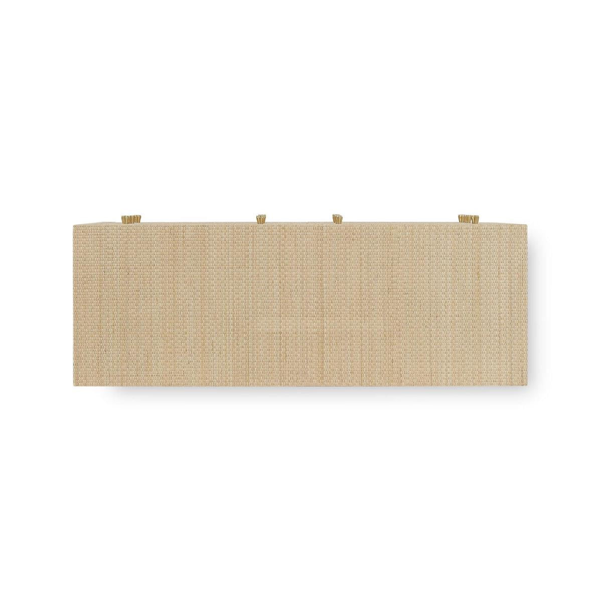 Bramble Kagu 6 Drawer Dresser w/ Rattan Natural — Rattan Natural