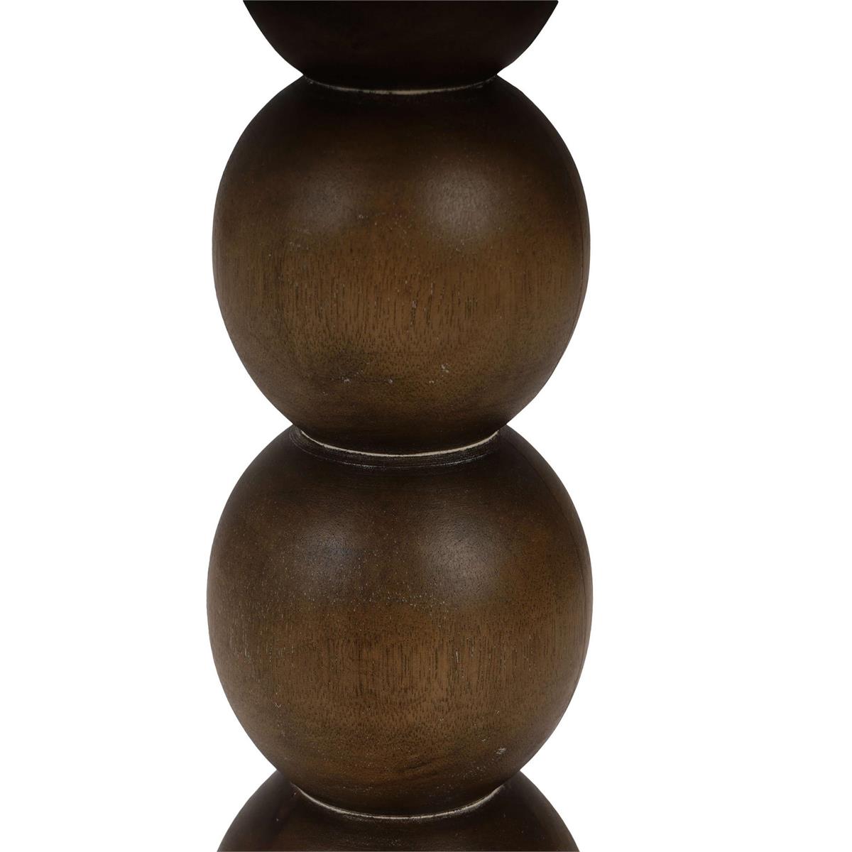 Bramble Cholet Table Lamp w/ Scalloped Shade — Straw Wash