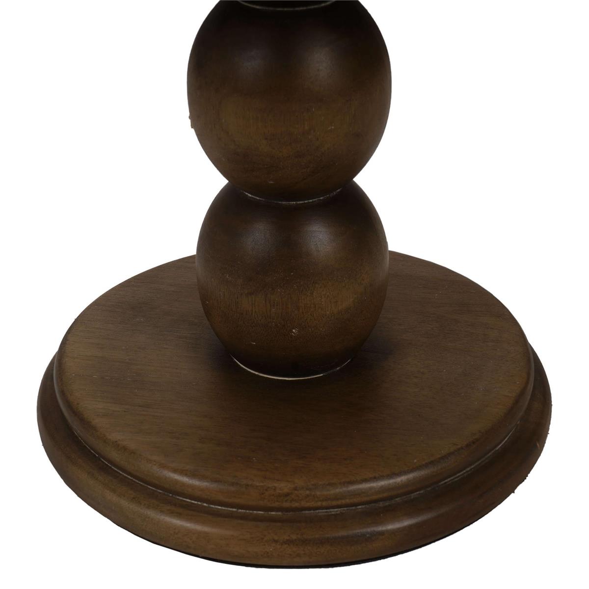 Bramble Cholet Table Lamp w/ Scalloped Shade — Straw Wash