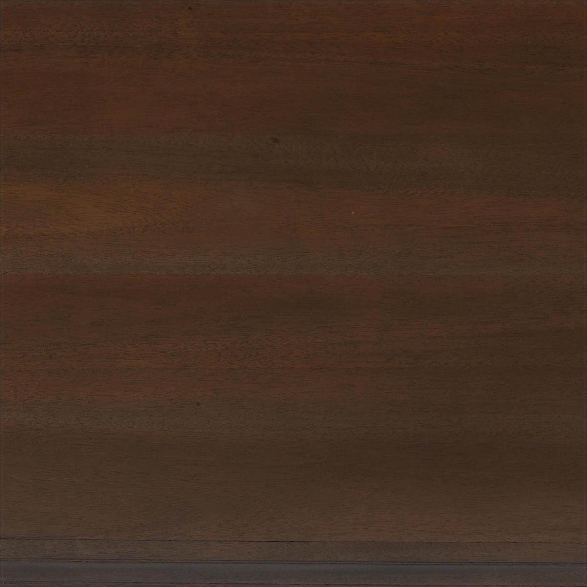 Bramble Kraton 2 Drawer Pedestal Console Table — Dark Walnut