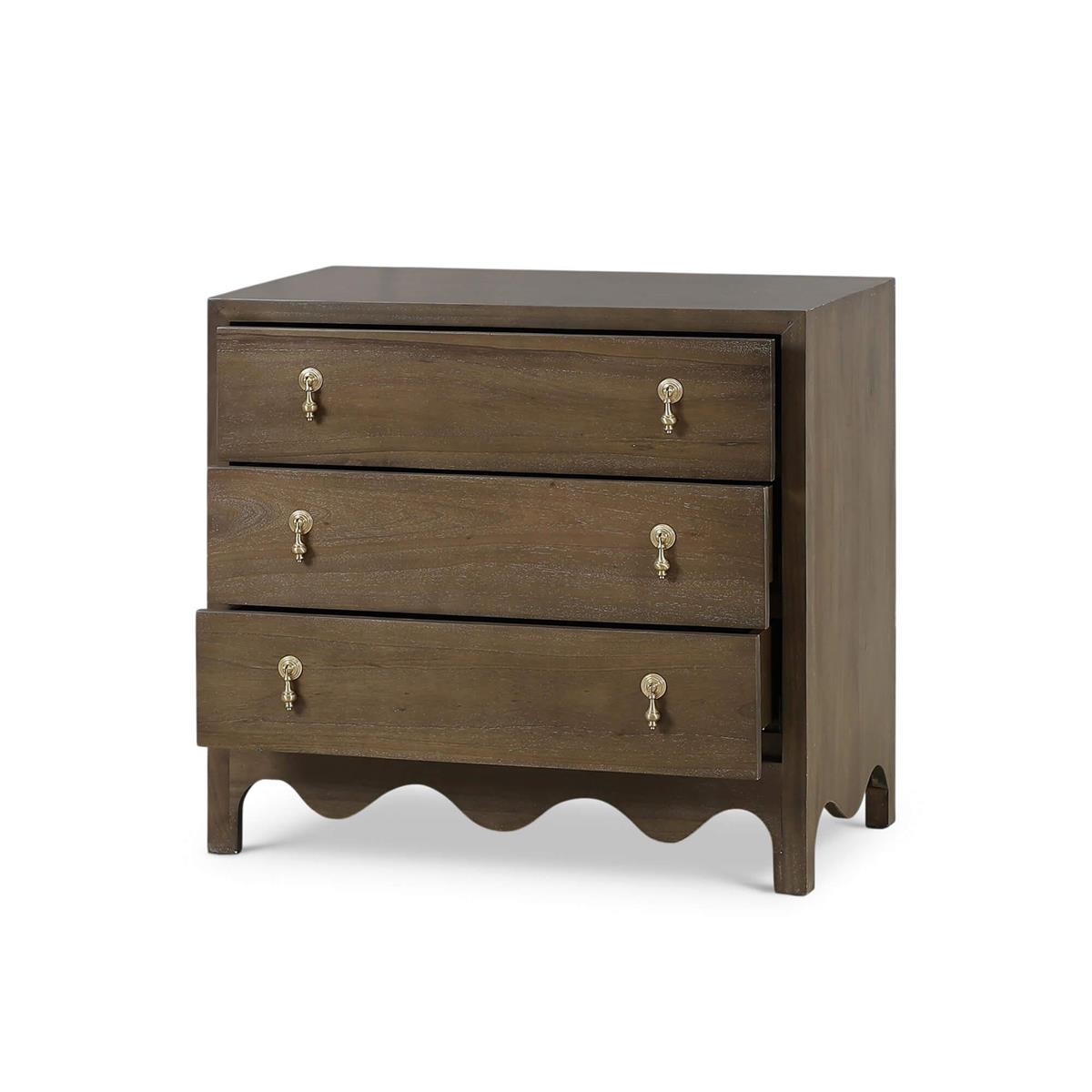 Bramble Chloe 3 Drawer Dresser — Straw Wash