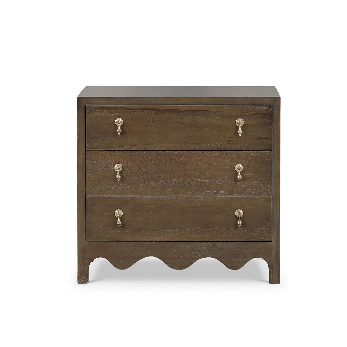 Bramble Chloe 3 Drawer Dresser — Straw Wash