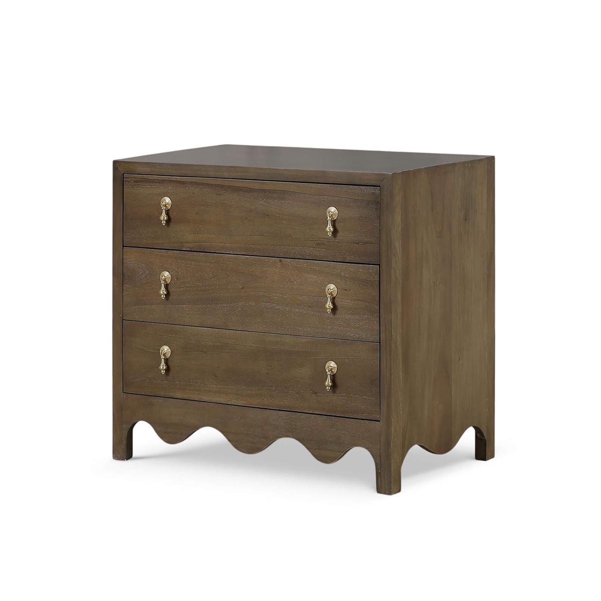 Bramble Chloe 3 Drawer Dresser — Straw Wash