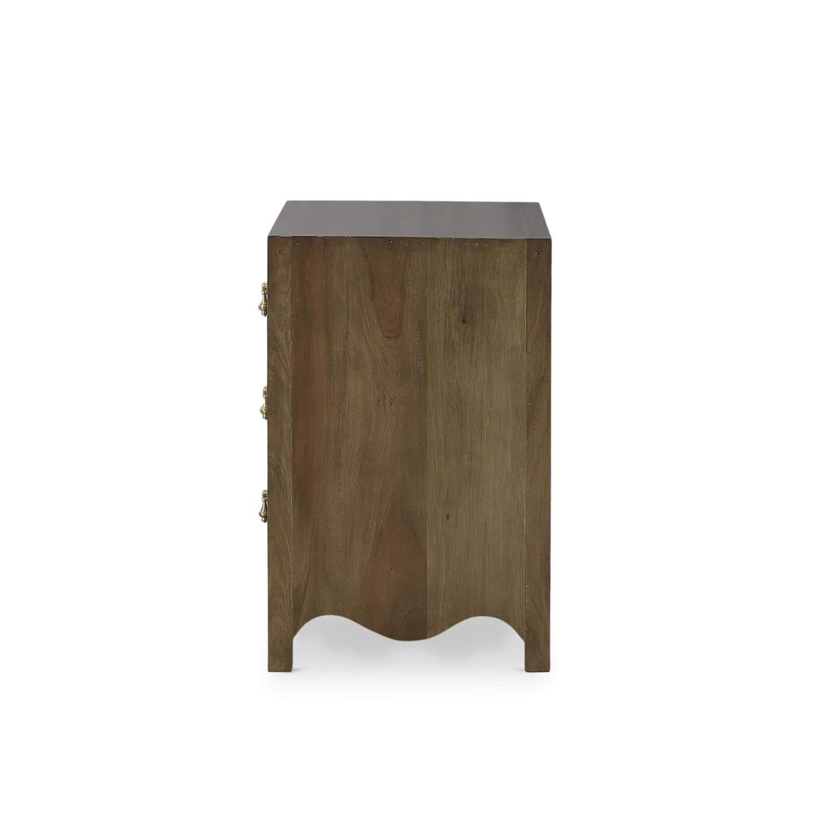Bramble Chloe 3 Drawer Dresser — Straw Wash