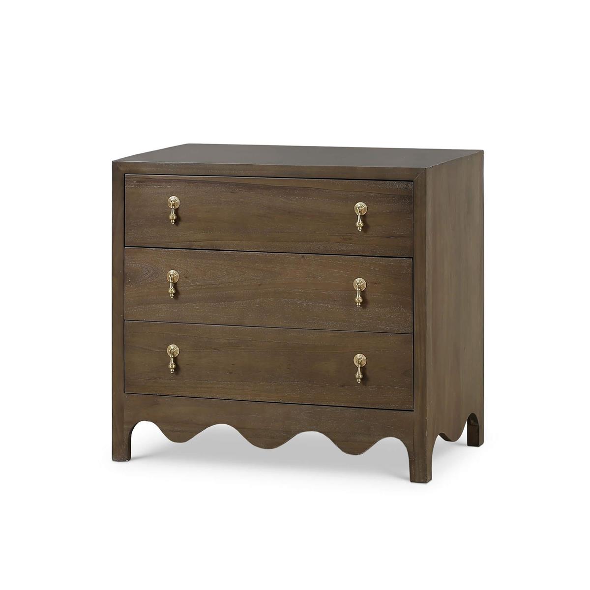 Bramble Chloe 3 Drawer Dresser — Straw Wash