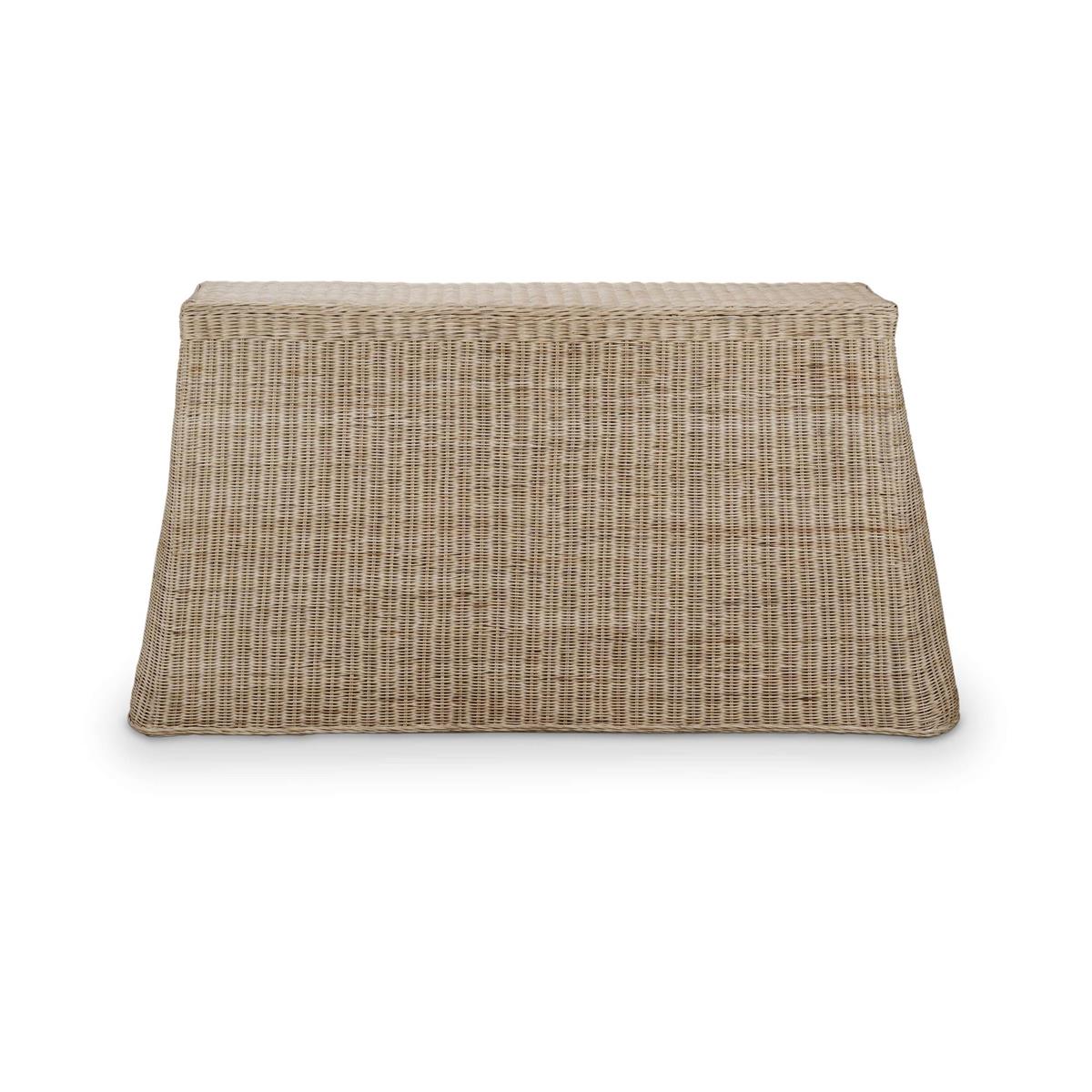 Bramble Newport Console Table — Rattan Natural