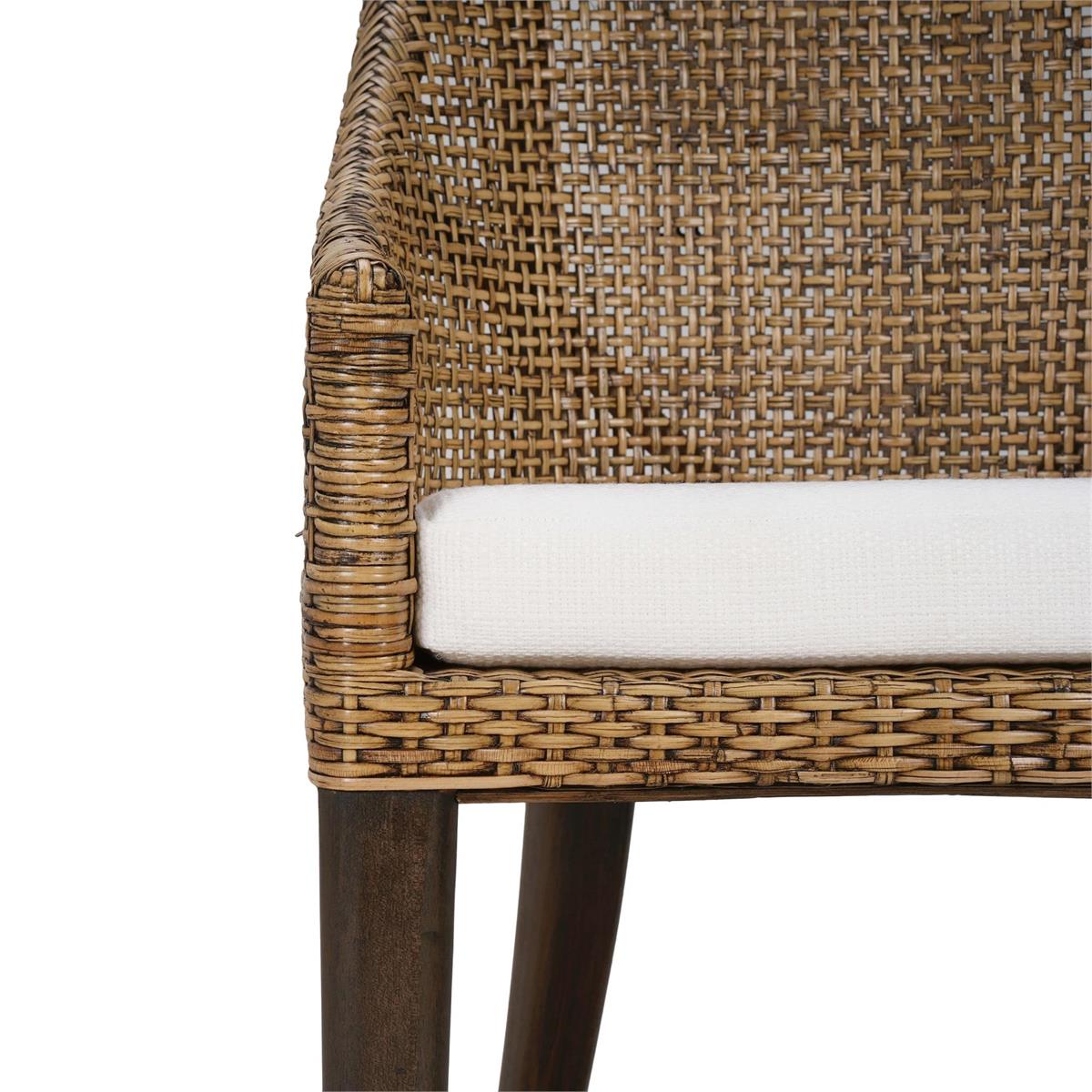 Bramble Savanah Dining Chair — Dark Walnut / Arctic