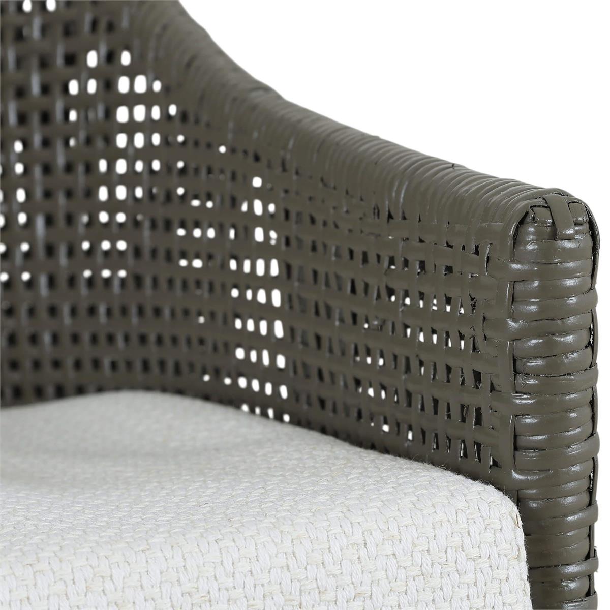 Bramble Savanah Dining Chair — Dark Walnut / Dinara Natural