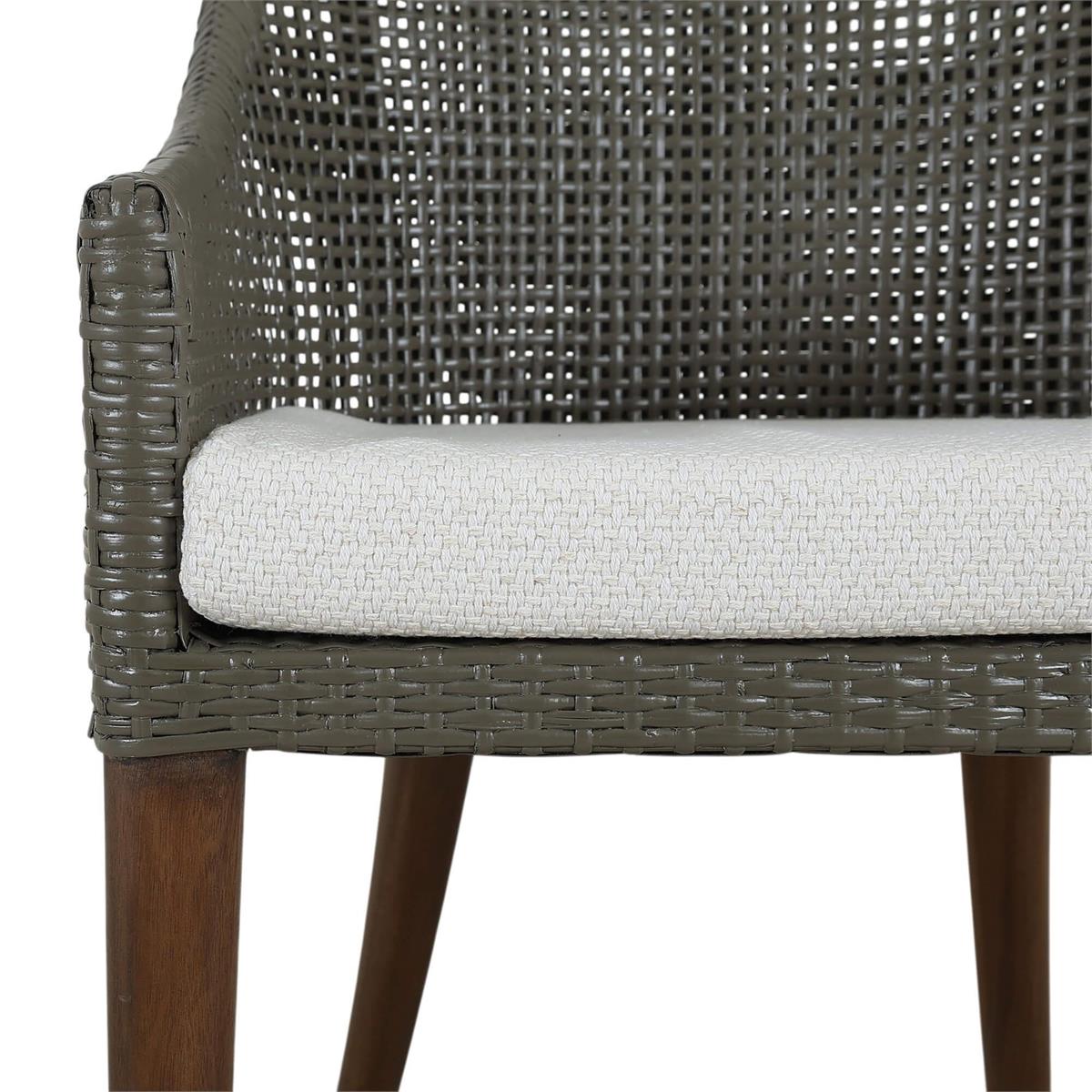 Bramble Savanah Dining Chair — Dark Walnut / Dinara Natural