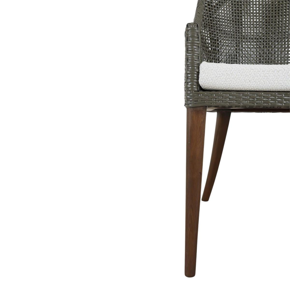 Bramble Savanah Dining Chair — Dark Walnut / Dinara Natural