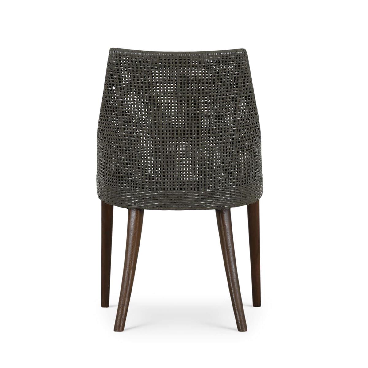 Bramble Savanah Dining Chair — Dark Walnut / Dinara Natural