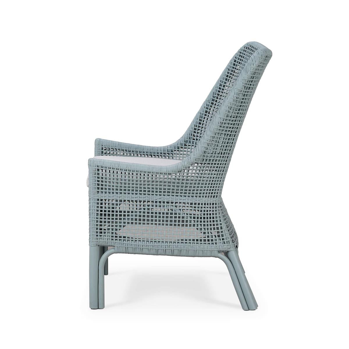 Bramble Cristo Dining Chair — Frosted Blue / Arctic